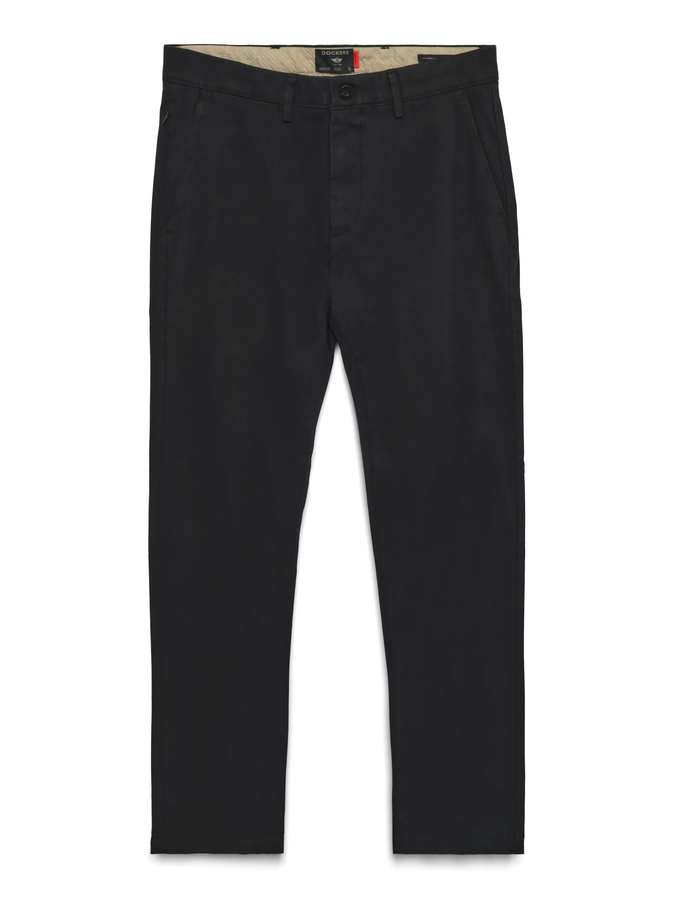 Dockers Motion Chino Taper, 28 x 32, Trousers, Schwarz - Chinos, Männerswear