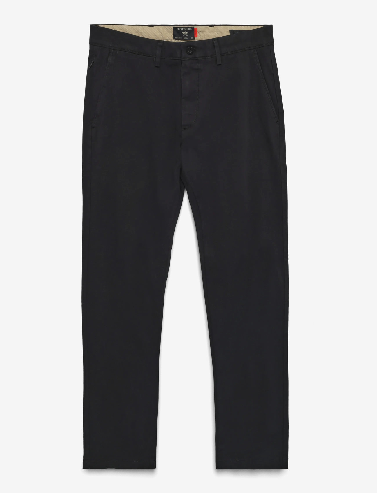 Dockers - MOTION CHINO TAPER - Ülikonnapüksid - blacks - 1