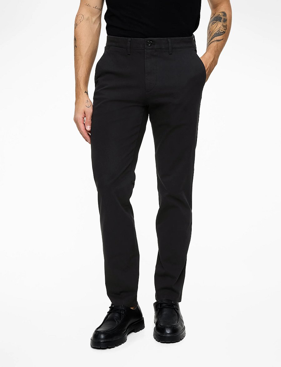 Dockers - MOTION CHINO TAPER - anzugshosen - blacks - 0