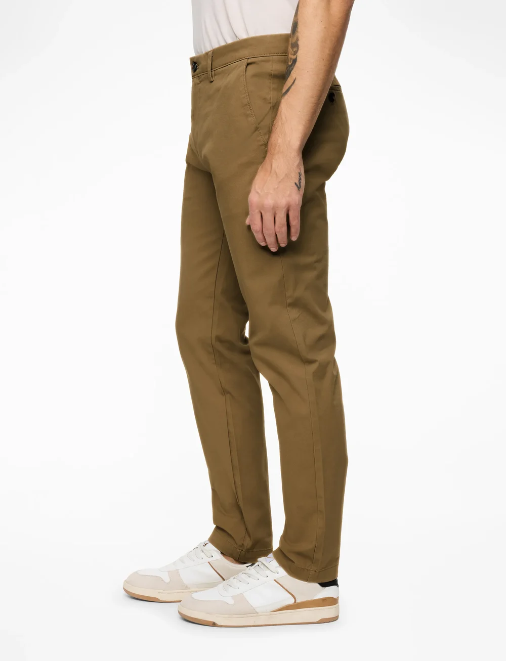 Dockers - MOTION CHINO TAPER - kostymbyxor - neutrals - 3