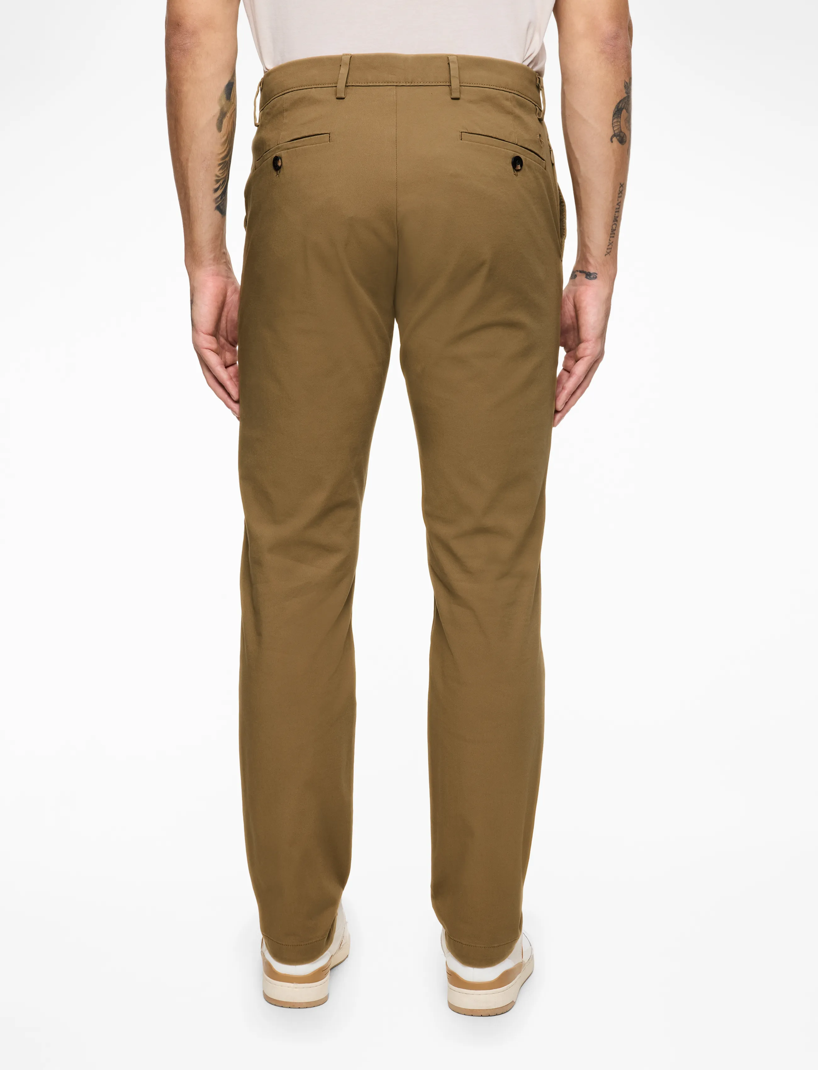 Dockers - MOTION CHINO TAPER - pantalons habillés - neutrals - 4