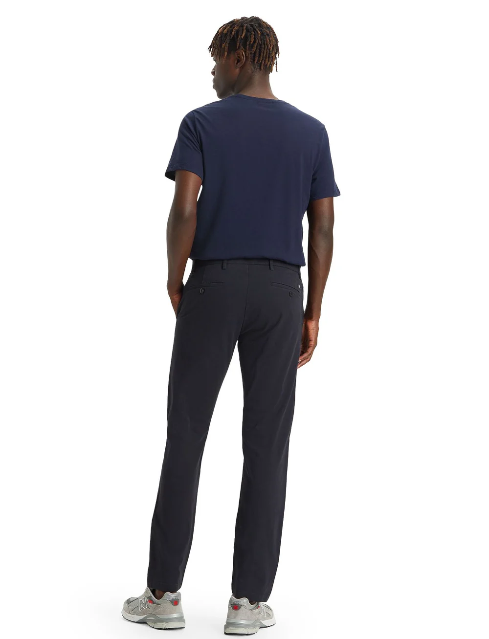 Dockers - MOTION CHINO TAPER - kostymbyxor - blues - 4