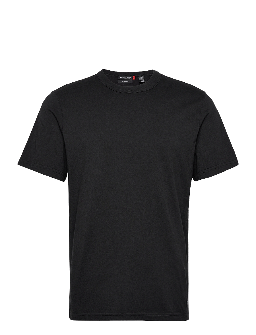 Dockers - ORIGINAL TEE MINERAL - kurzärmelige t-shirts - blacks - 0