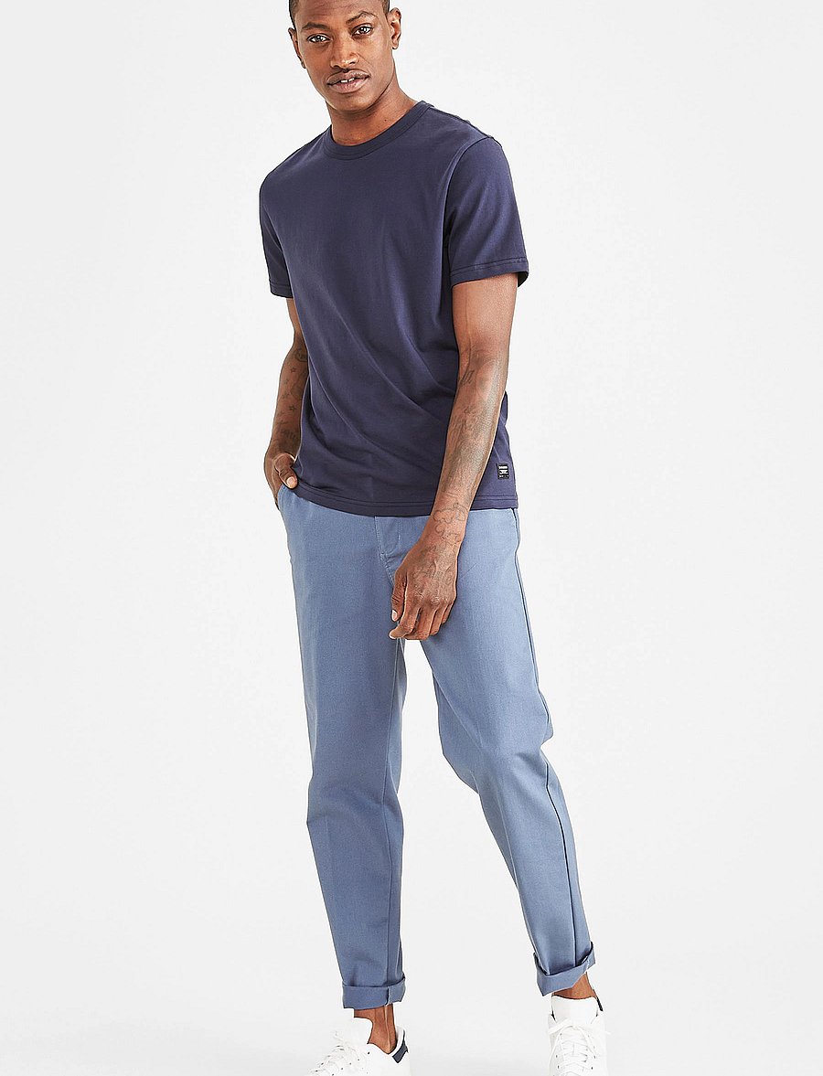 Dockers - ORIGINAL TEE NAVY - kurzärmelig - blues - 3