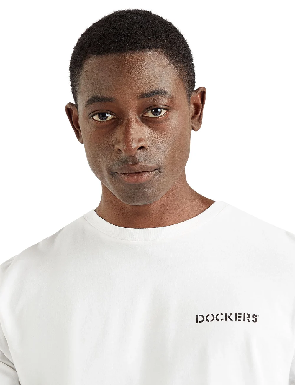 Dockers - GRAPHIC TEE GRAPHIC - kortärmade t-shirts - white - 3