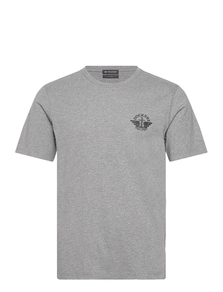 Dockers - GRAPHIC TEE GRAPHIC - kortærmede t-shirts - gray - 1