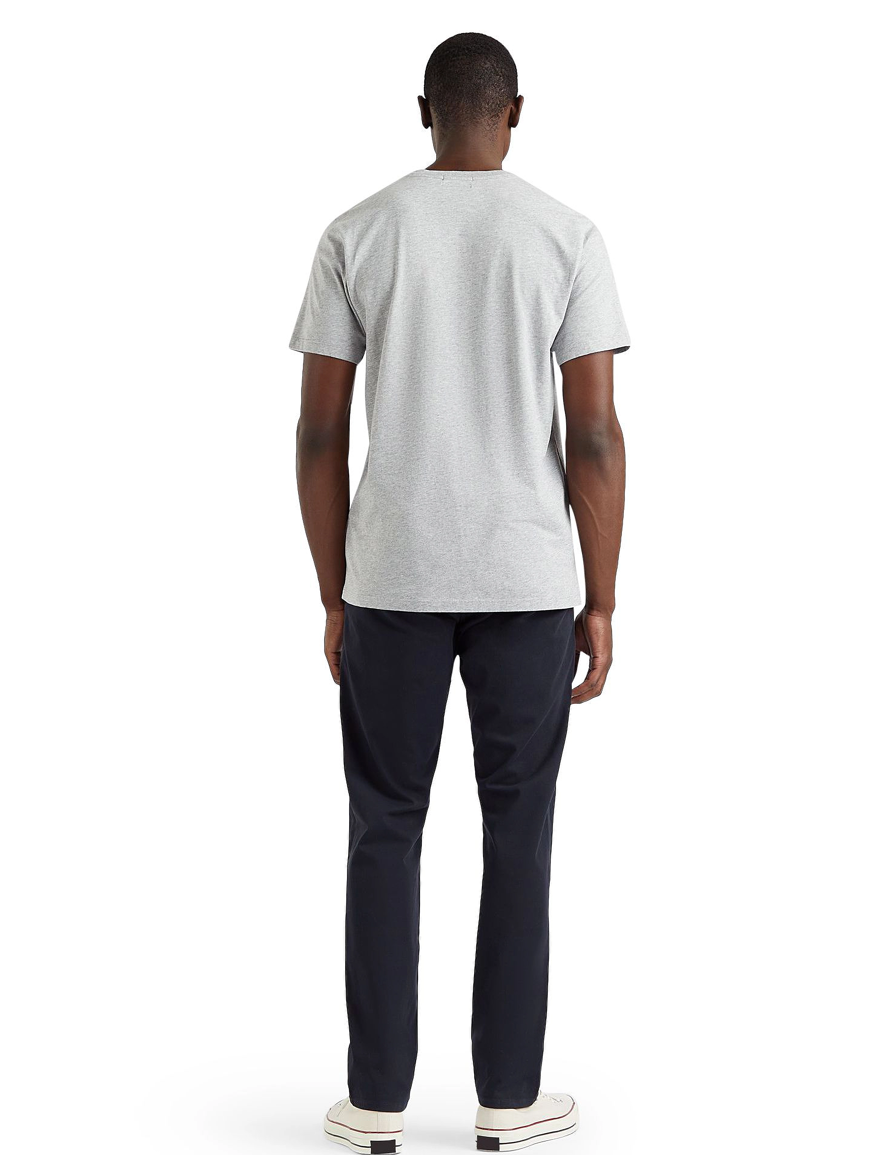 Dockers - GRAPHIC TEE GRAPHIC - kortærmede t-shirts - gray - 4