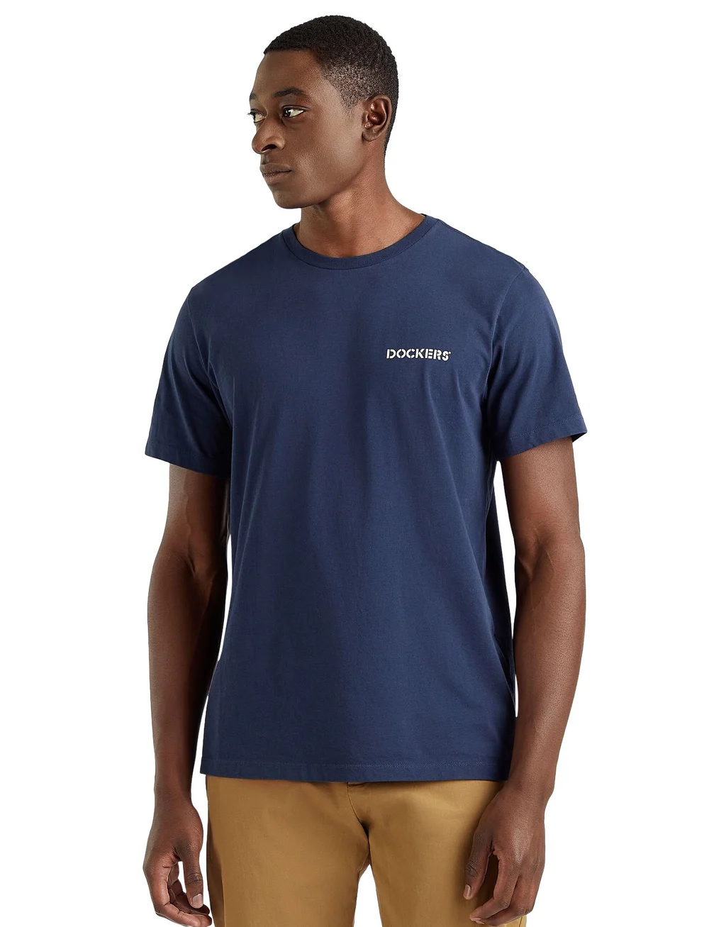 Dockers - GRAPHIC TEE GRAPHIC - kortärmade t-shirts - neutrals - 0