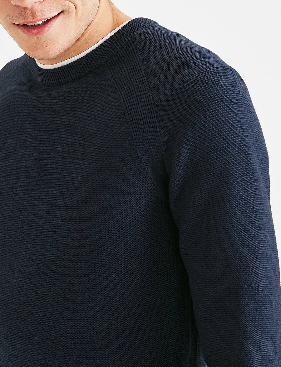 Dockers - CORE CREW SWEATER - rundhalsad - blues - 4