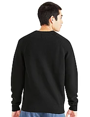 Dockers - CORE CREW SWEATER - knitted round necks - blacks - 3