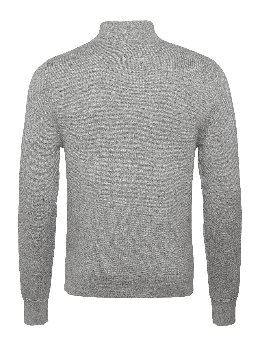 Dockers - CORE 45295 ZIP - pullover mit halbem reißverschluss - greys - 2