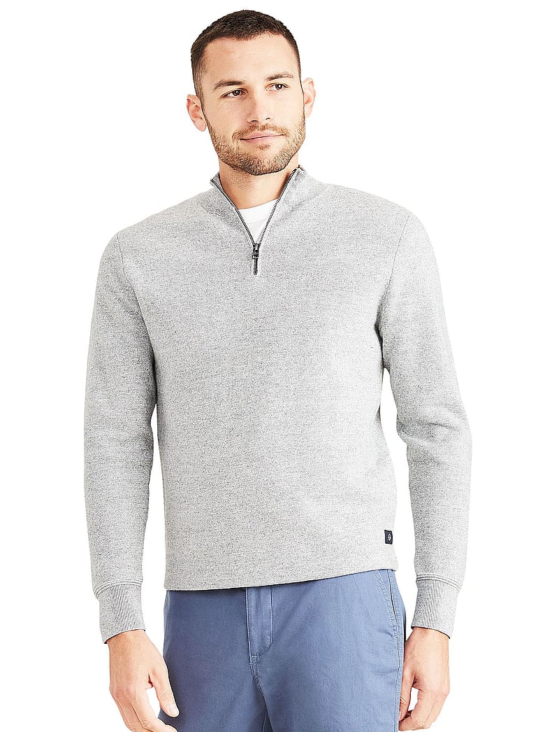 Dockers - CORE 45295 ZIP - tõmblukk-kaelusega džemprid - greys - 0