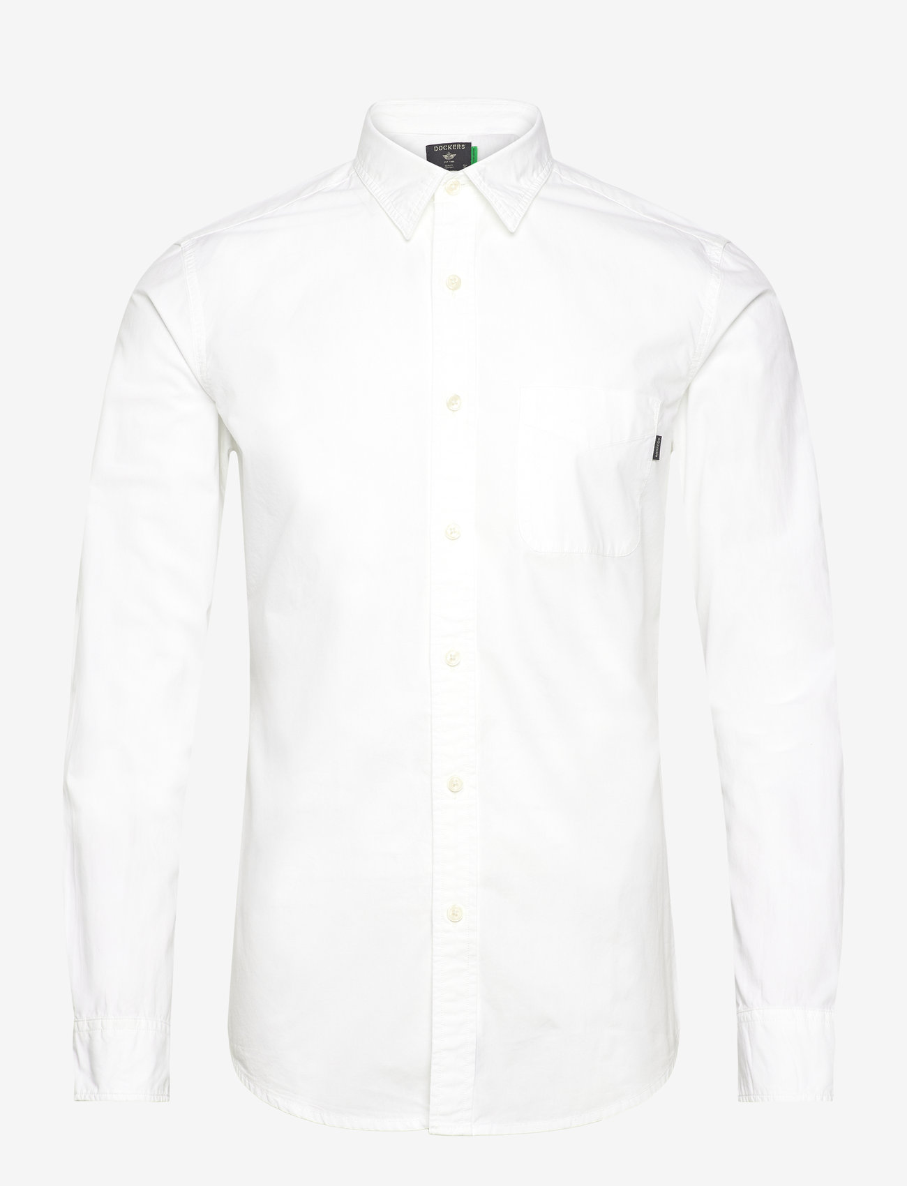 Dockers SLIM ORIGINAL WOVEN - Hemden - NEUTRALS / white