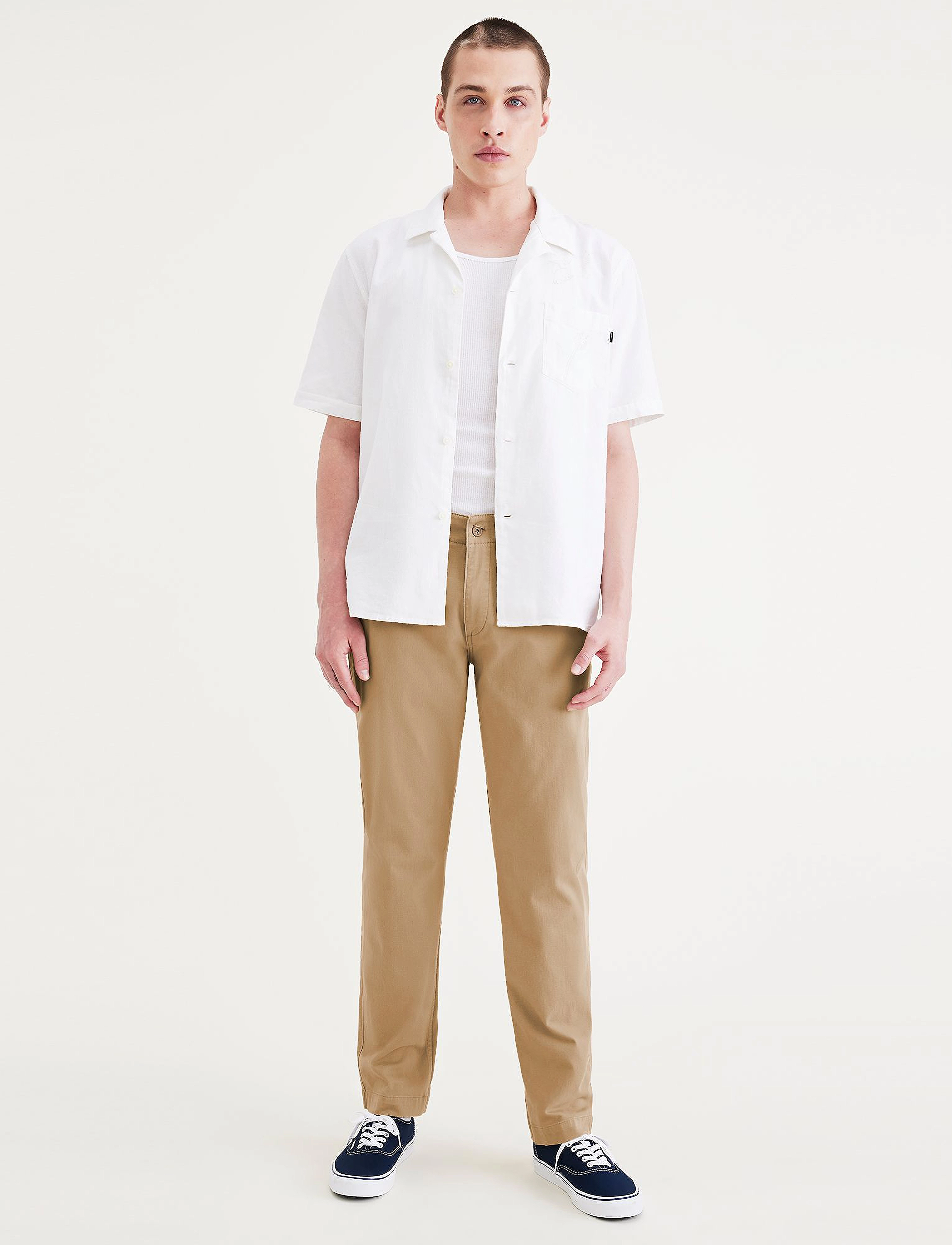 Dockers Cali Khaki 360, 31 x 32, Trousers, Beige - Casual, Männerswear