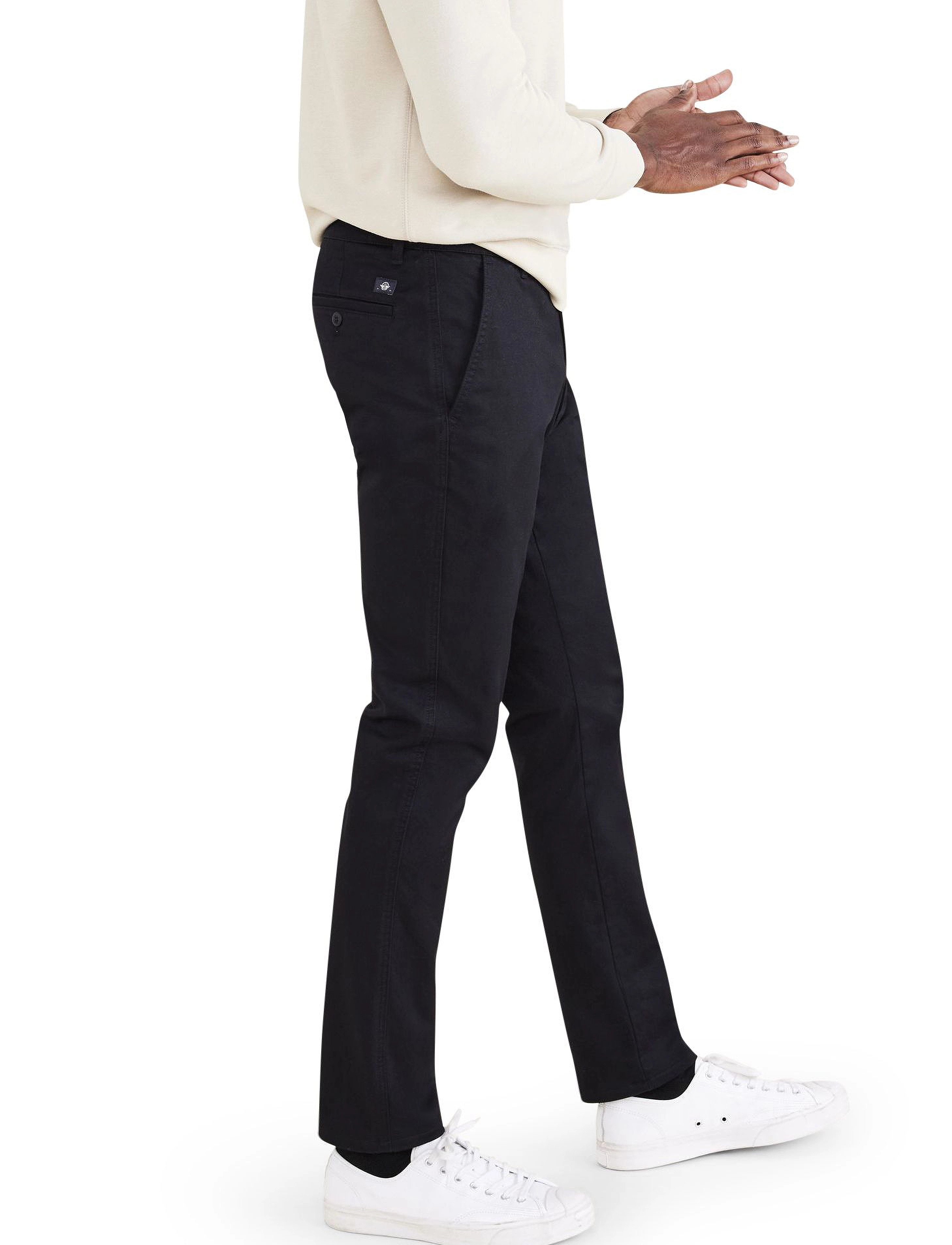 Dockers - T2 ORIG CHINO - „chino“ stiliaus kelnės - blacks - 4