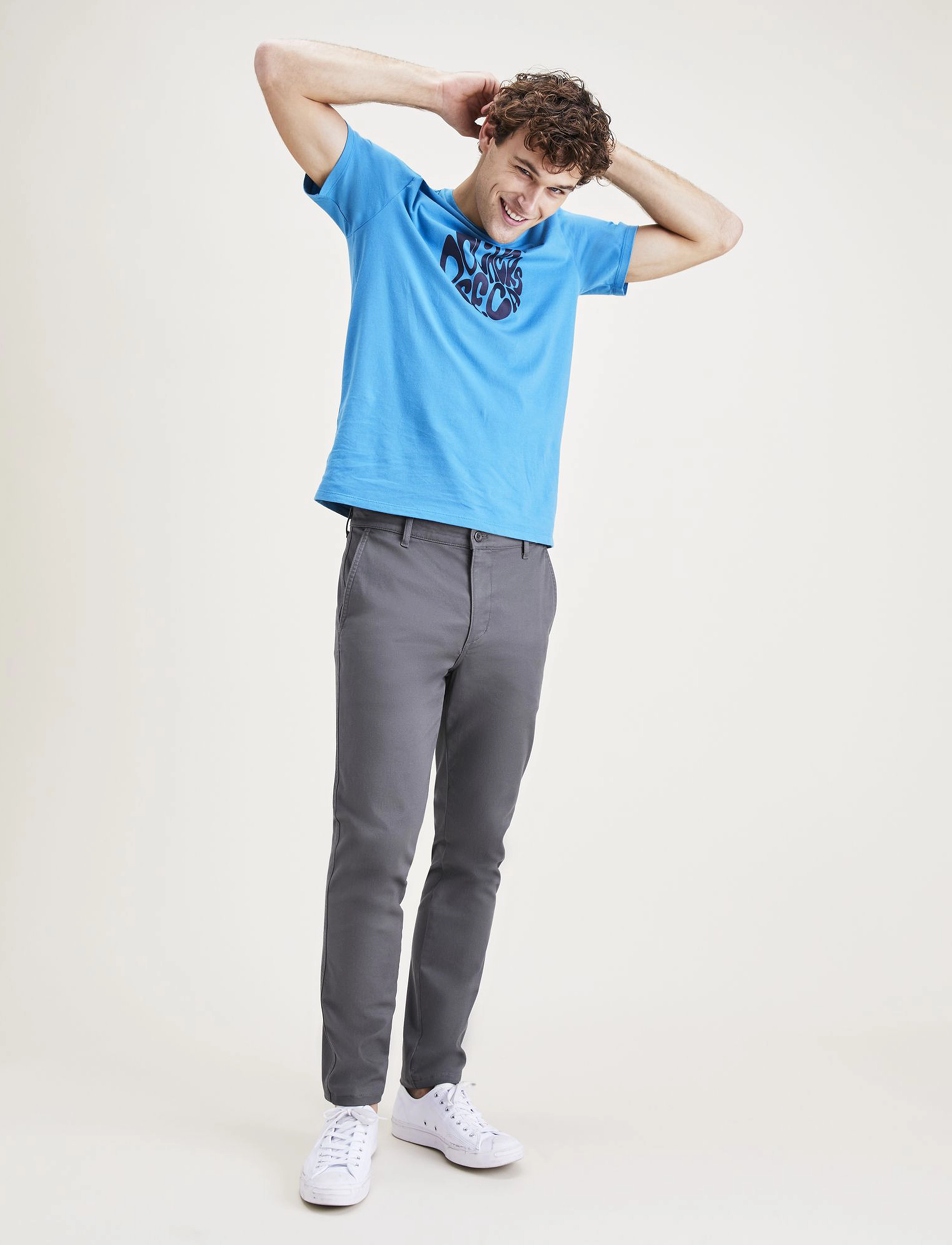 Dockers T2 ORIG CHINO - Hosen - GREYS / grey
