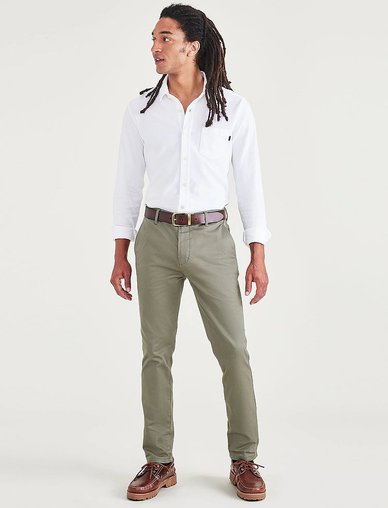 Dockers - T2 ORIG CHINO - chinos - greens - 4