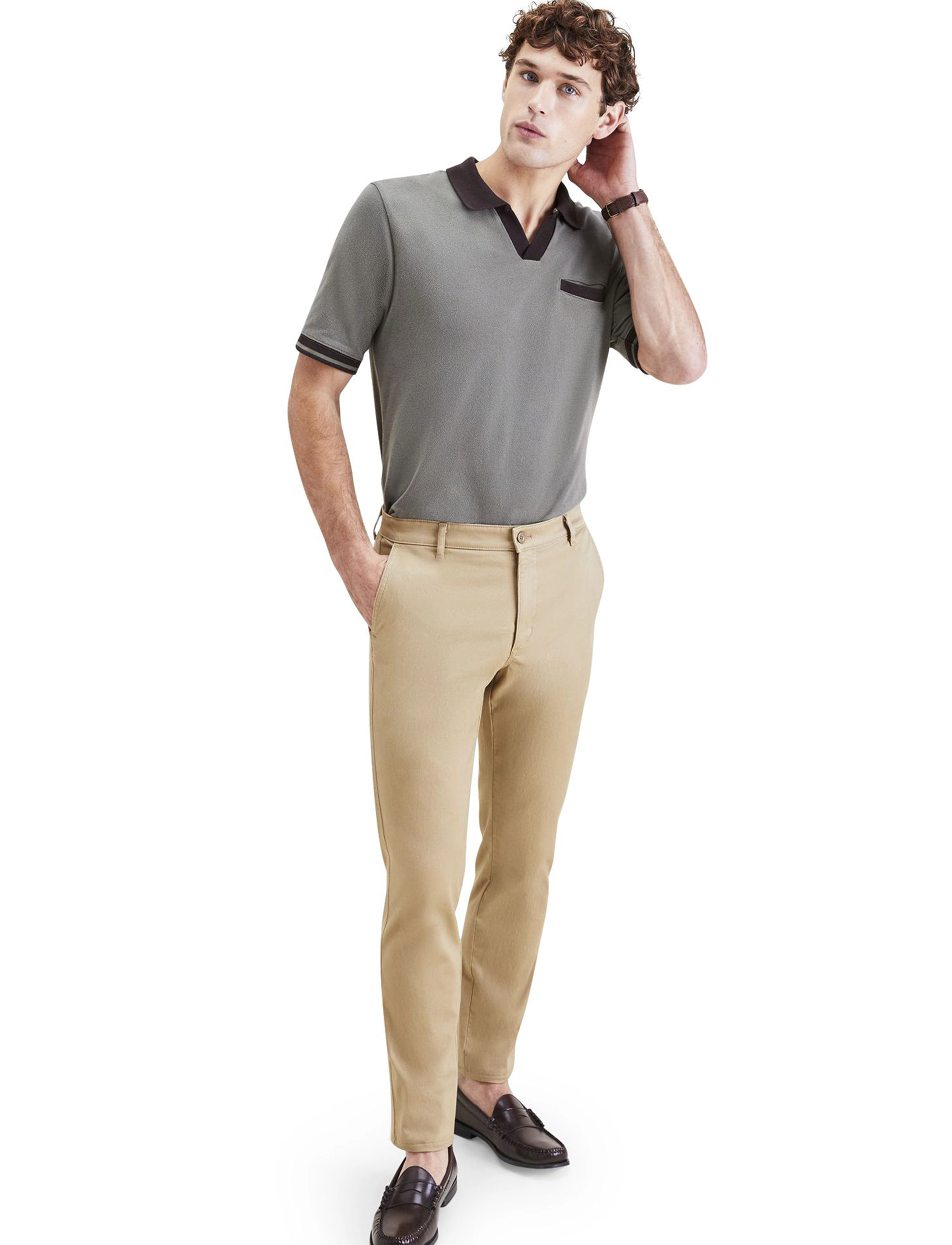 Dockers - T2 ORIG SLIM - chinos - neutrals - 4