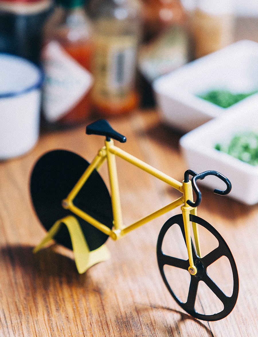 DOIY - Pizzas cutter - Fixie (Bumblebee) - osta hinna alusel - bumblebee - 0