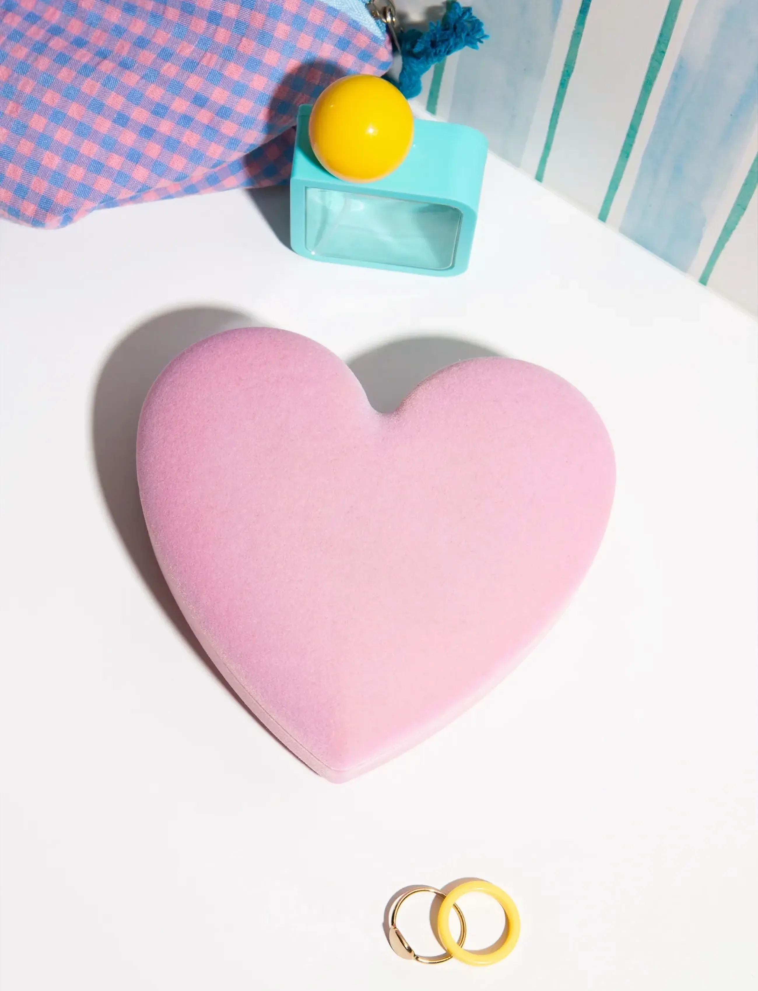 DOIY Smykkeskrin Love Pink, H5 cm, Storage, Rosa - Mini Boxes, Homeware