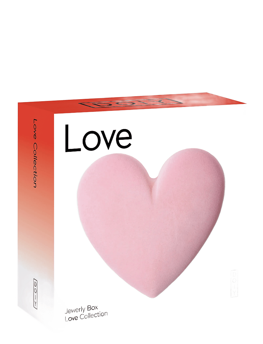 DOIY - Smykkeskrin - Love - minikarbid - pink - 3