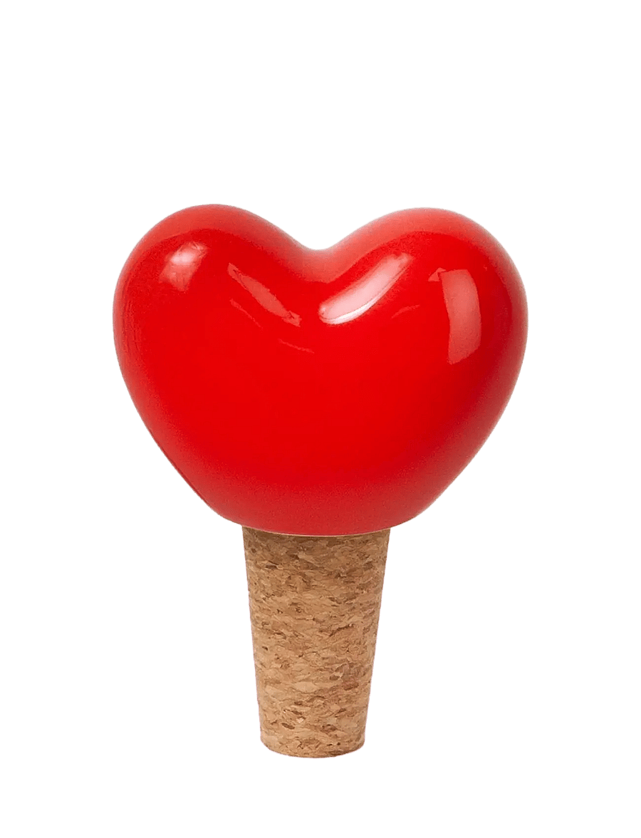 DOIY - Flaskeprop - Love - pudeliavajad ja -korgid - red - 1