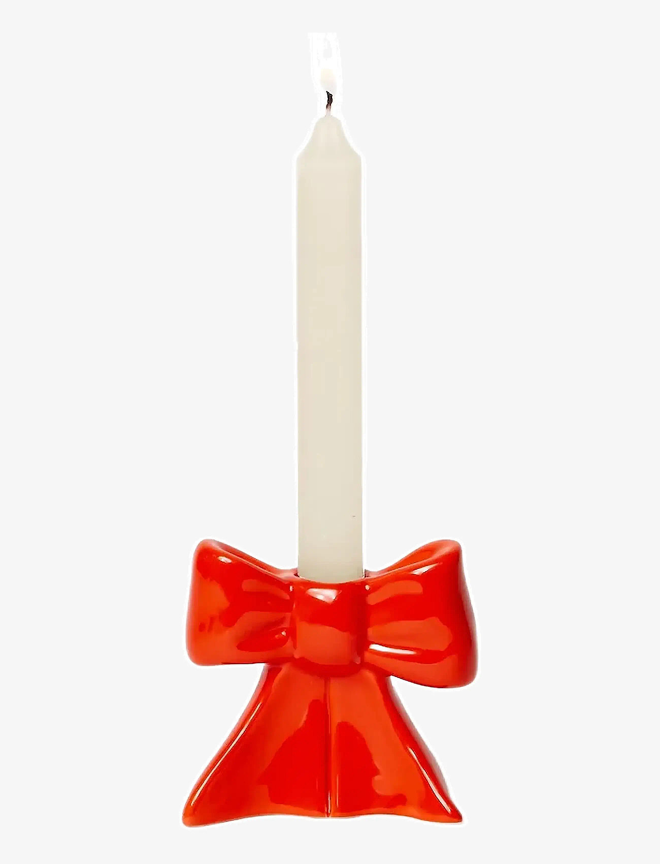 DOIY - Candle Holder, Bow, Small - osta hinna alusel - red - 0