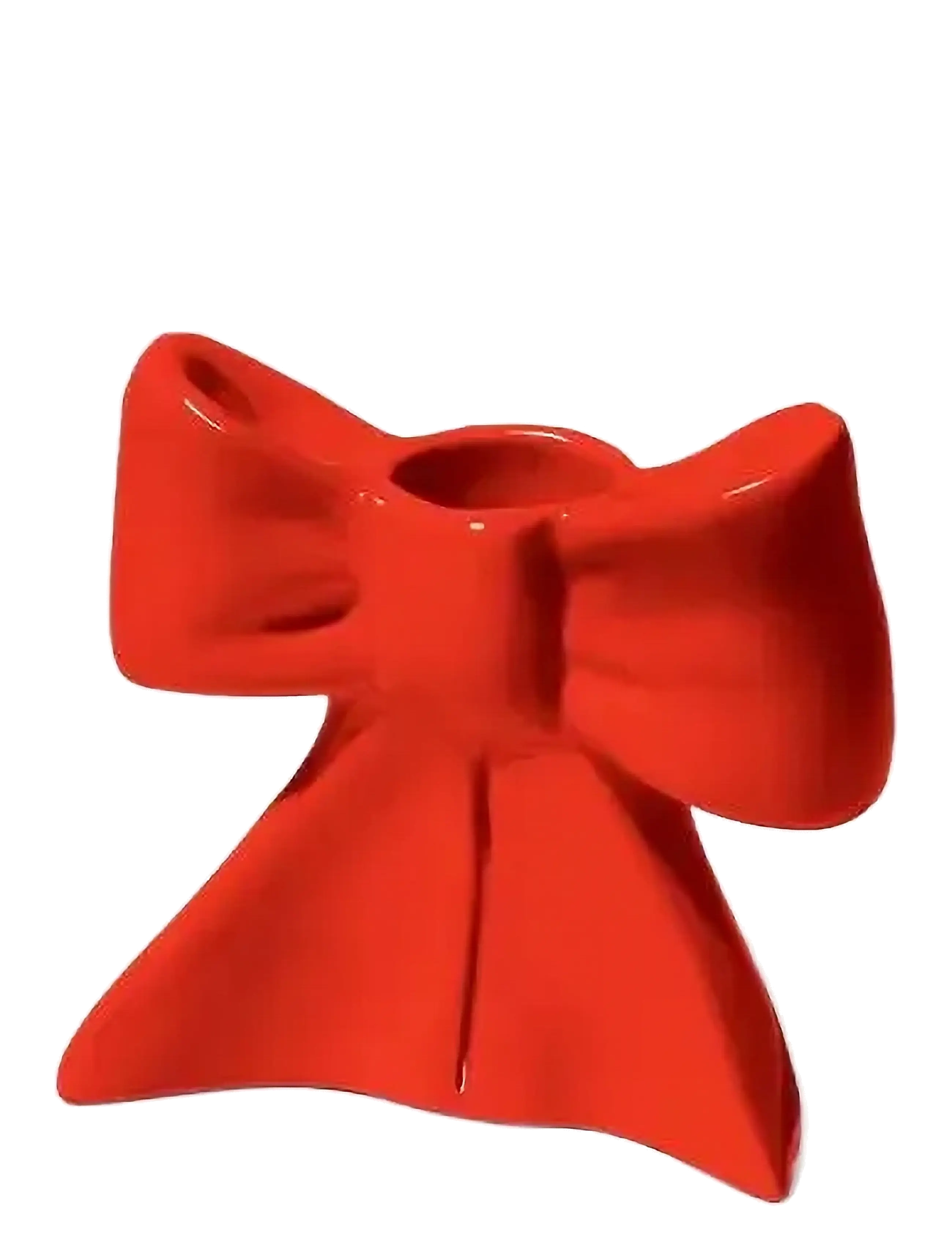DOIY - Candle Holder, Bow, Small - madalaimad hinnad - red - 1