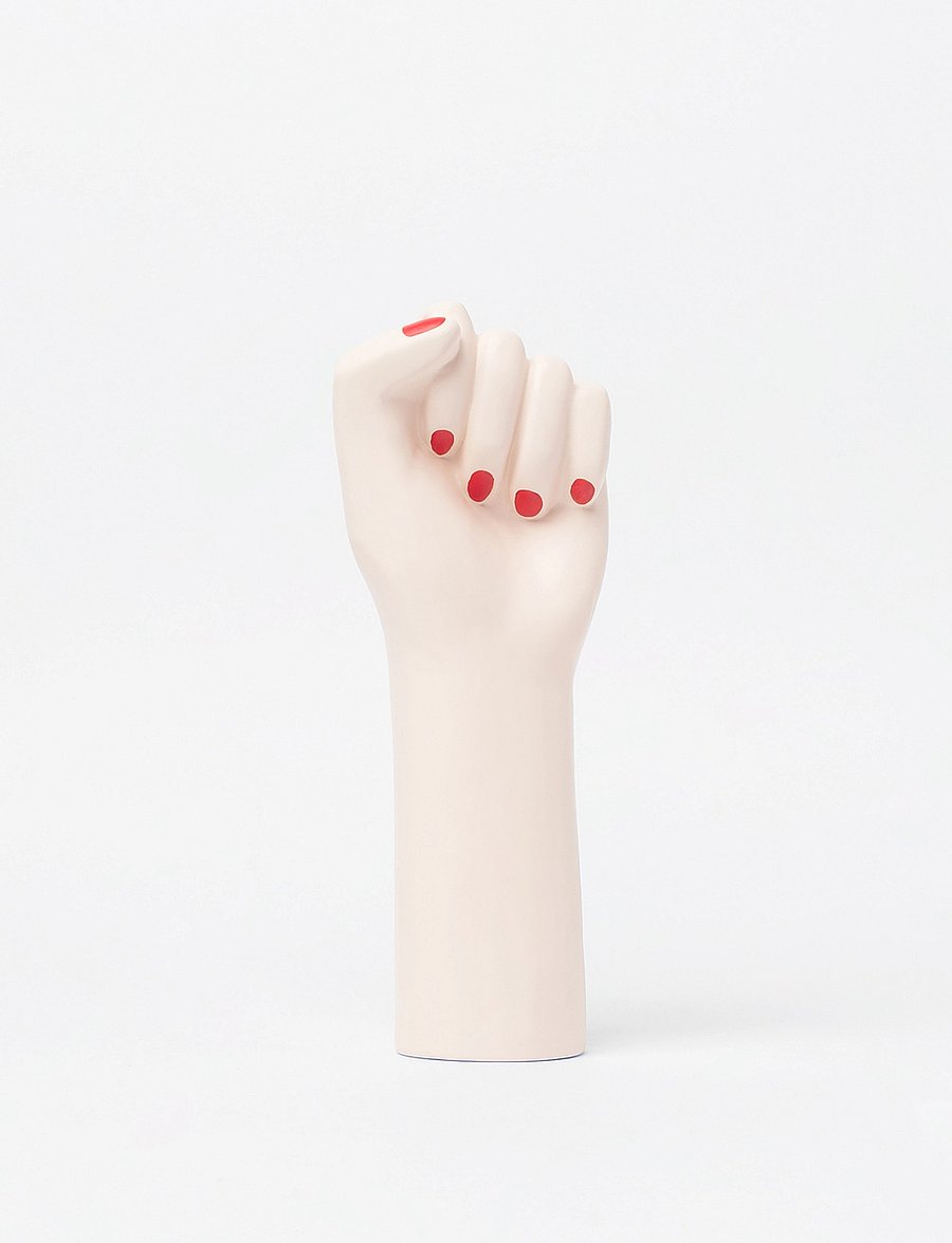 DOIY - Vase - Girl Power - vasen - white - 2