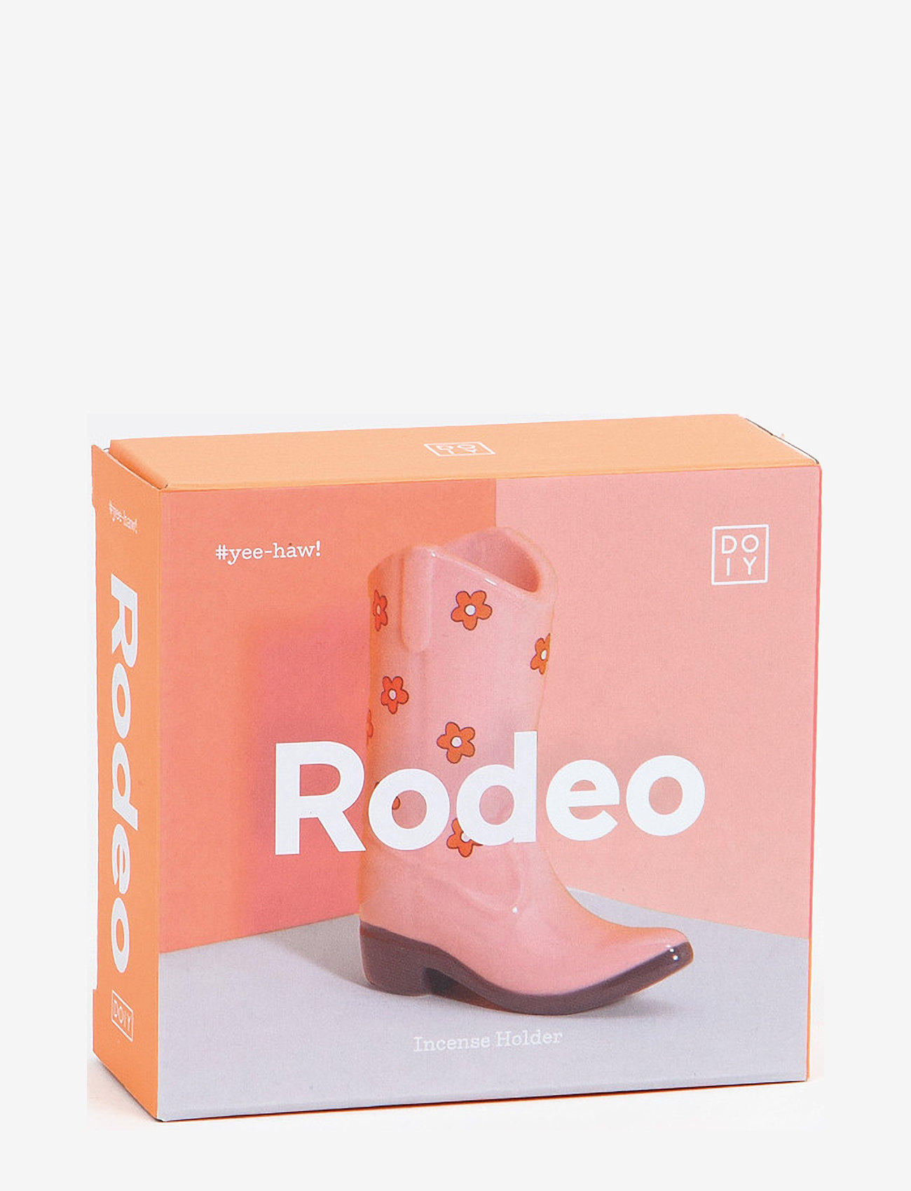 DOIY - Incense holder - Rodeo - Cowboy Boot - pink - 2