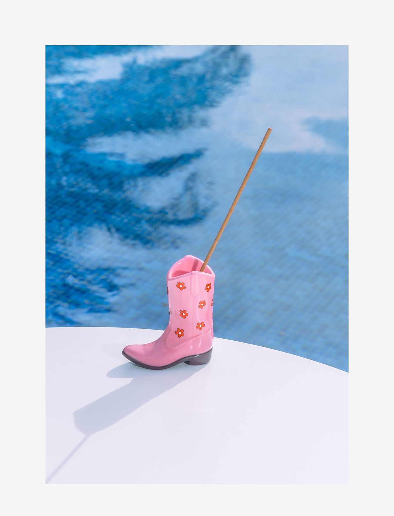 DOIY - Incense holder - Rodeo - Cowboy Boot - pink - 4