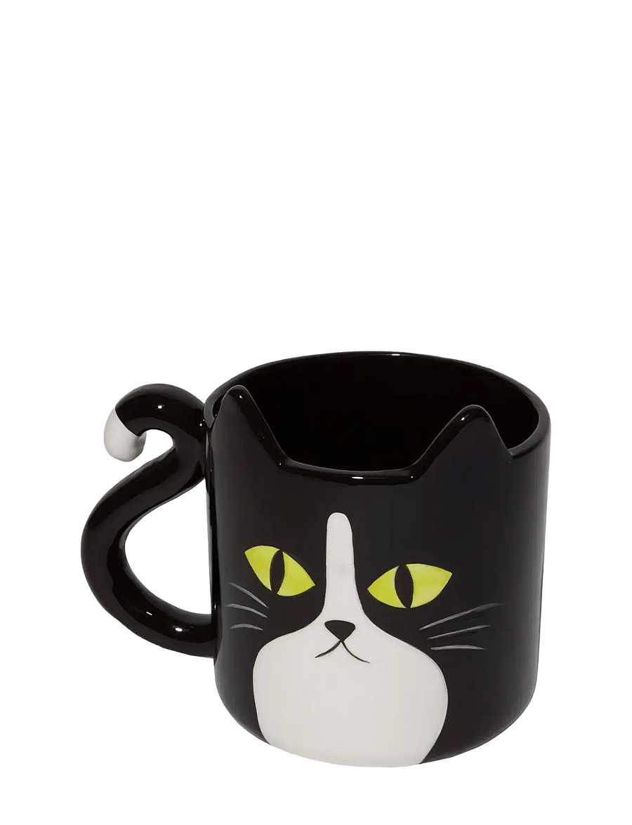 DOIY - Krus - Cat - kohvitassid - black - 1