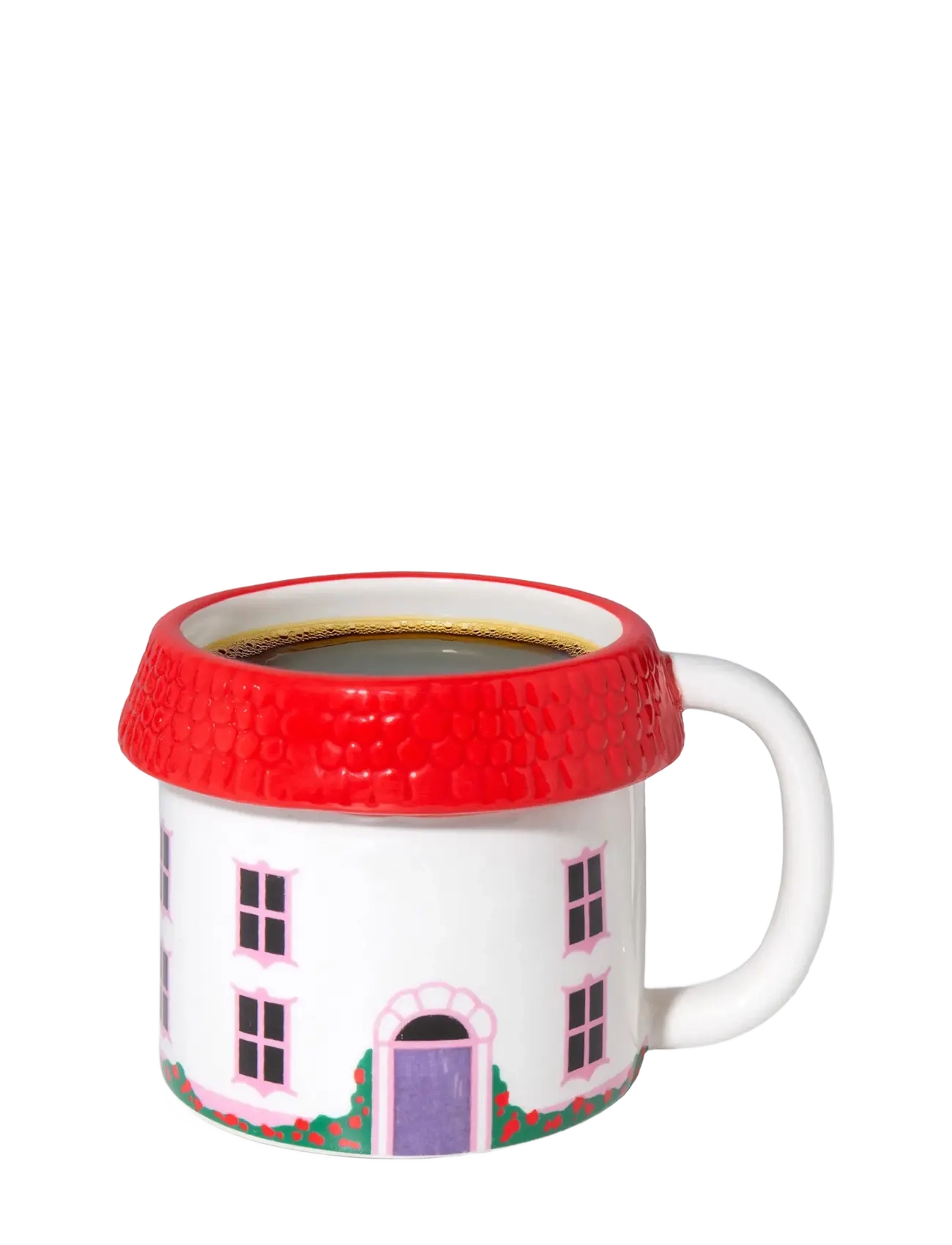 DOIY Krus - Cottage - Kohvitassid - WHITE / white