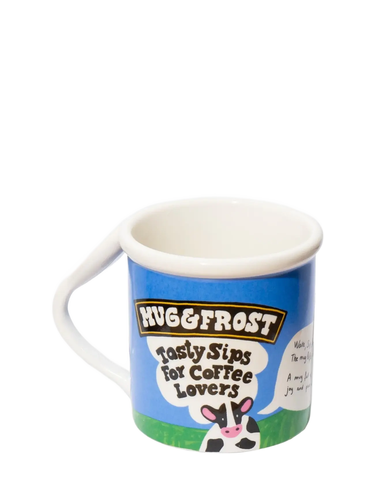 DOIY Krus - Corner Shop - Mug & Frost Blau - H13CM - Unisex