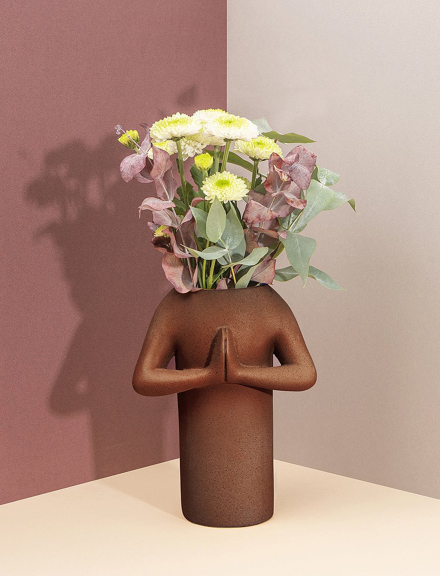 DOIY - Vase - Namaste Vase - nach preis einkaufen - brown - 4