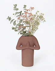DOIY - Vase - Namaste Vase - geburtstagsgeschenke - brown - 0
