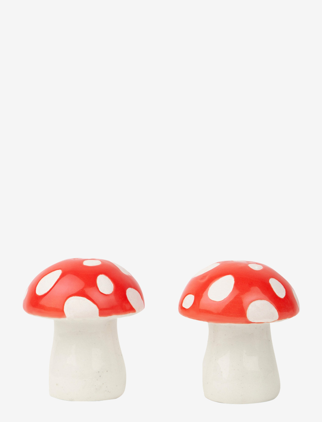 DOIY - Salt & pepper shakers - Amanita - red / white - 0