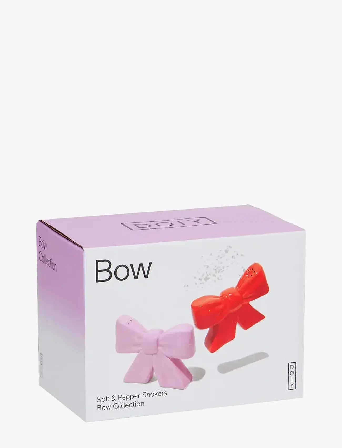 DOIY - Salt&Pepper - salz- & pfefferstreuer - red and pink - 2