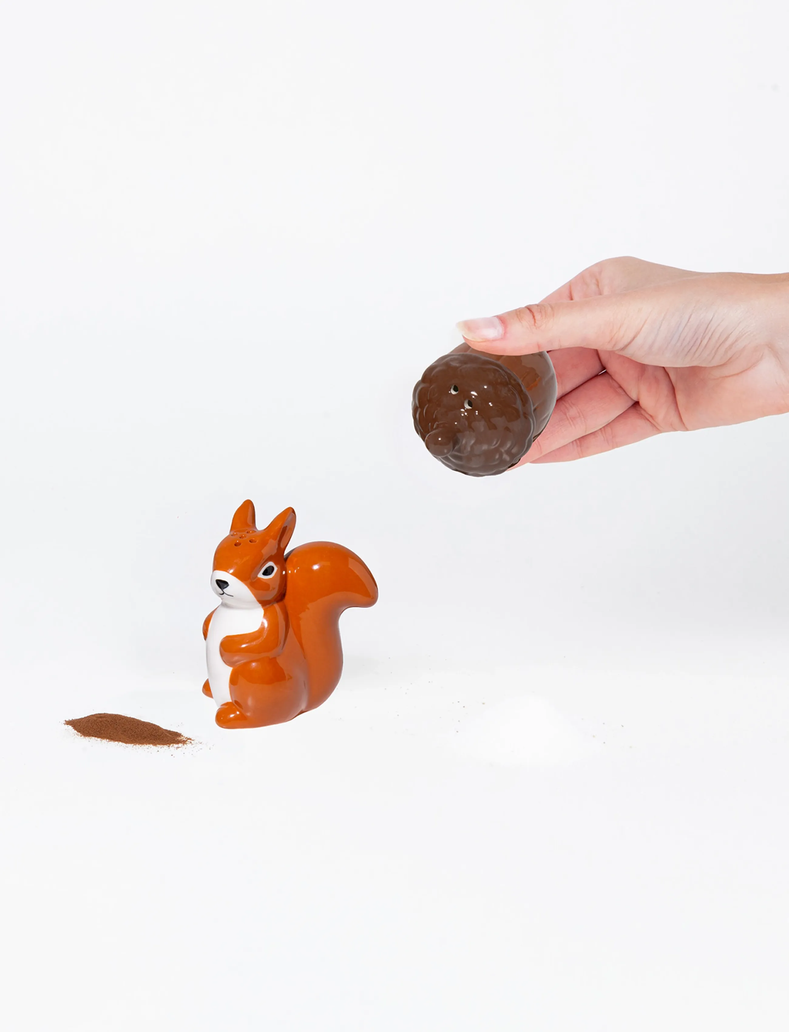 DOIY - Salt- och pepparset – Forest – Squirrel - brown - 4