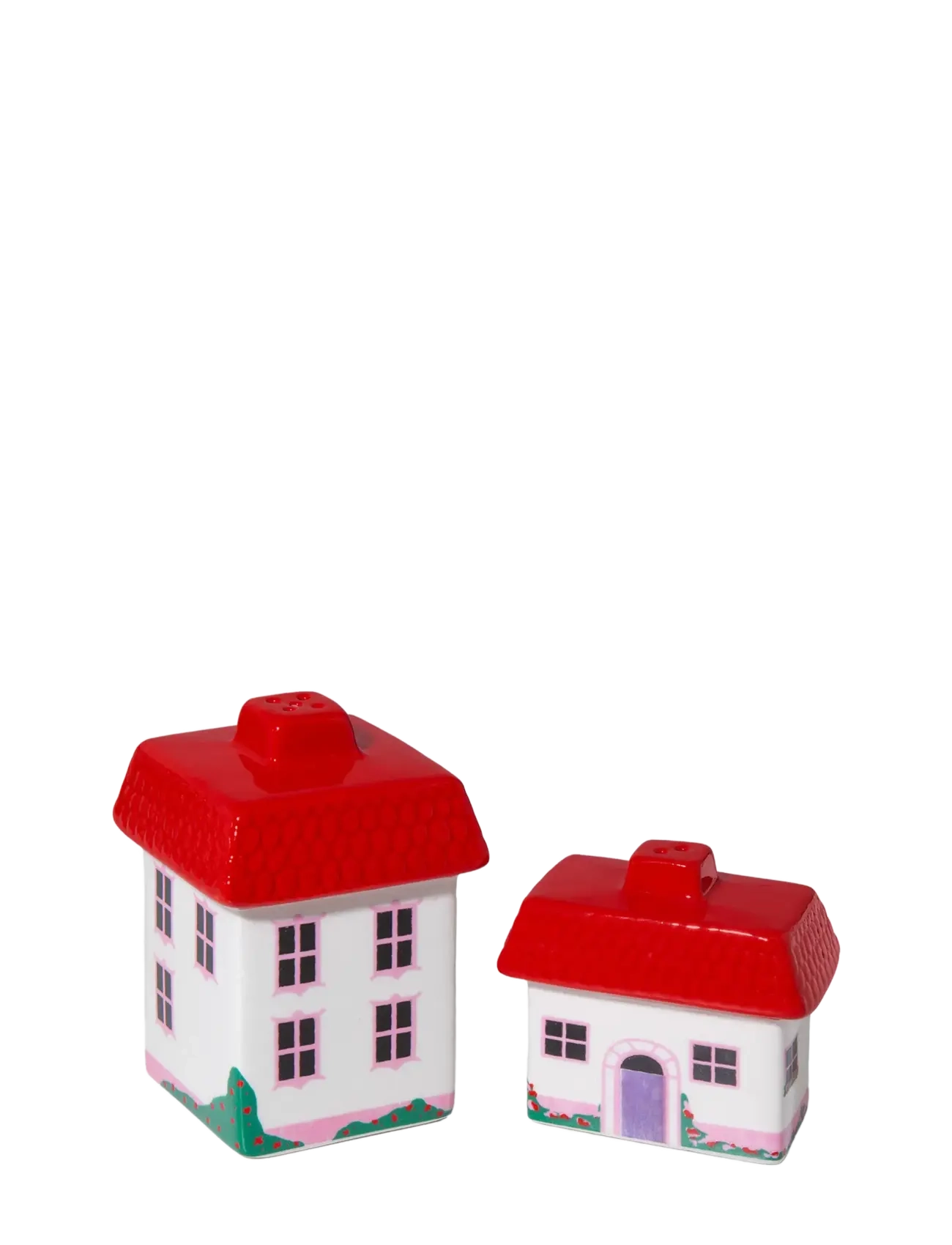 DOIY Salt- och pepparset – Cottage - Salt- & Pepparkvarnar - WHITE / white