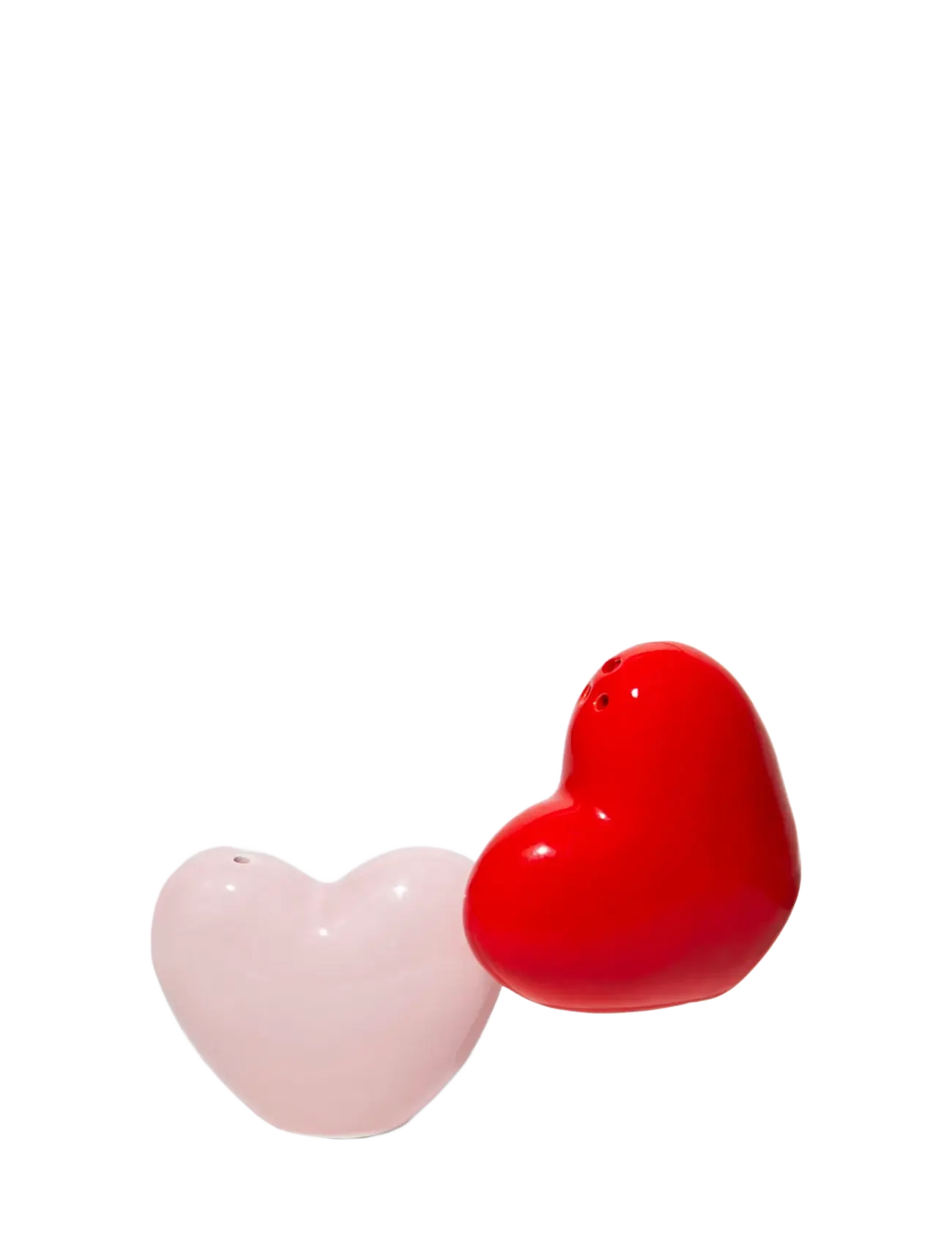 DOIY Salt Og Peber Sæt - Love Pink - One Size - Unisex