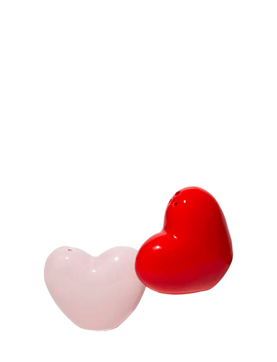 DOIY - Salt&Pepper - salz- & pfefferstreuer - red and pink - 1