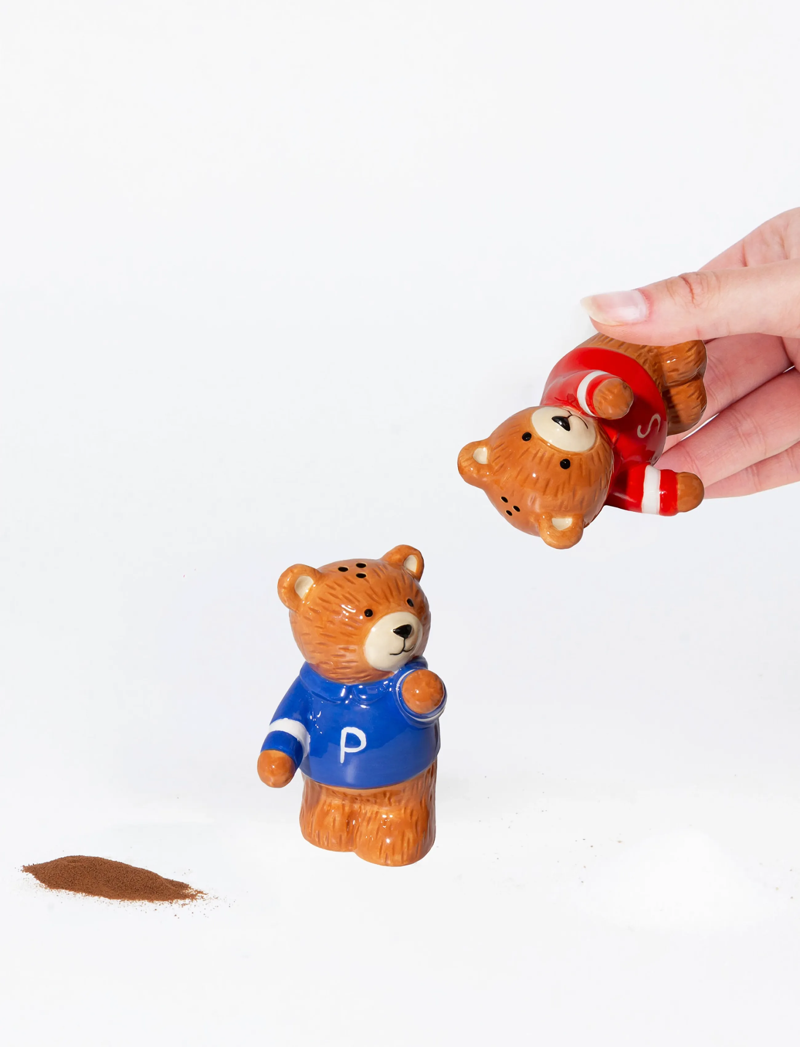 DOIY - Salt- och pepparset – Teddy - brown - 3