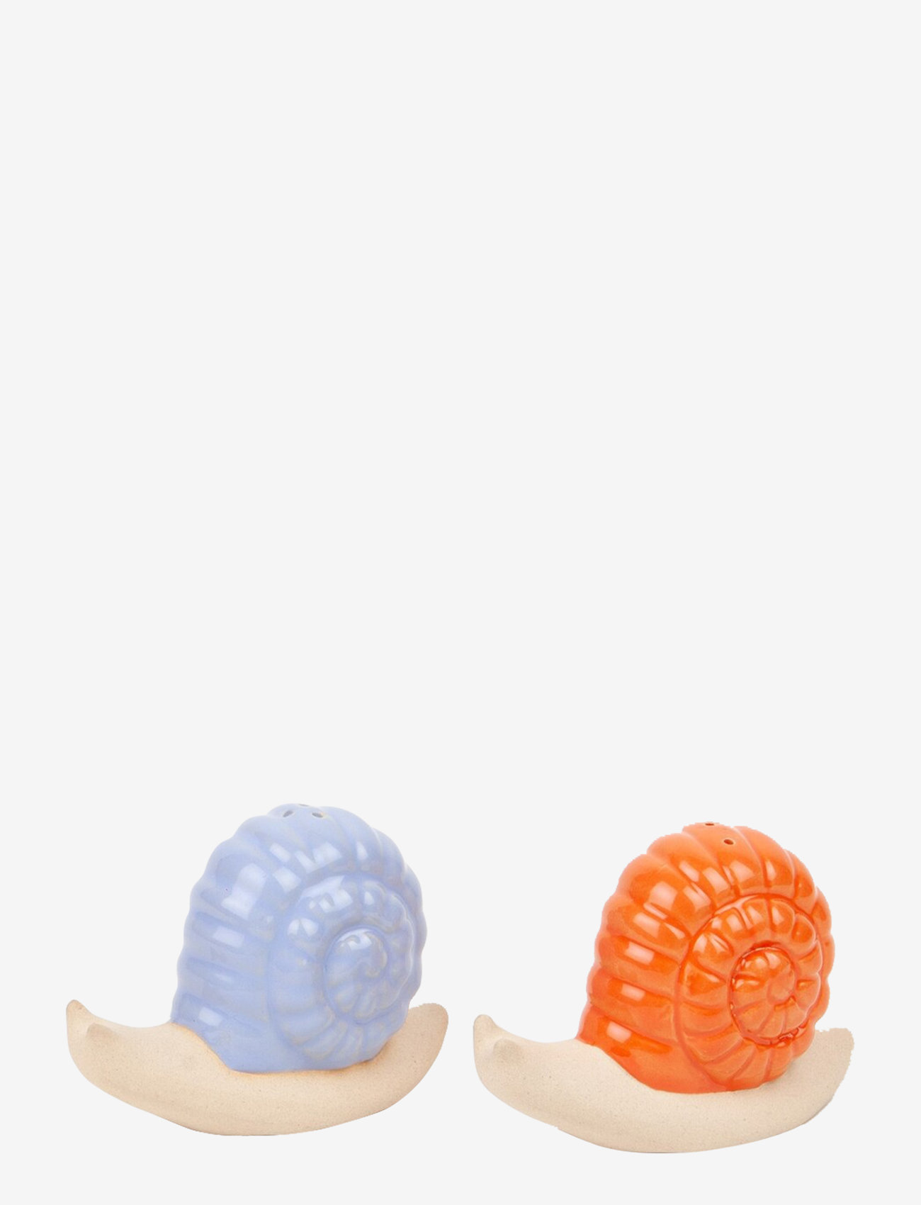 DOIY - Salt -og peber sæt - Woodland - Snail - lilac / orange - 0