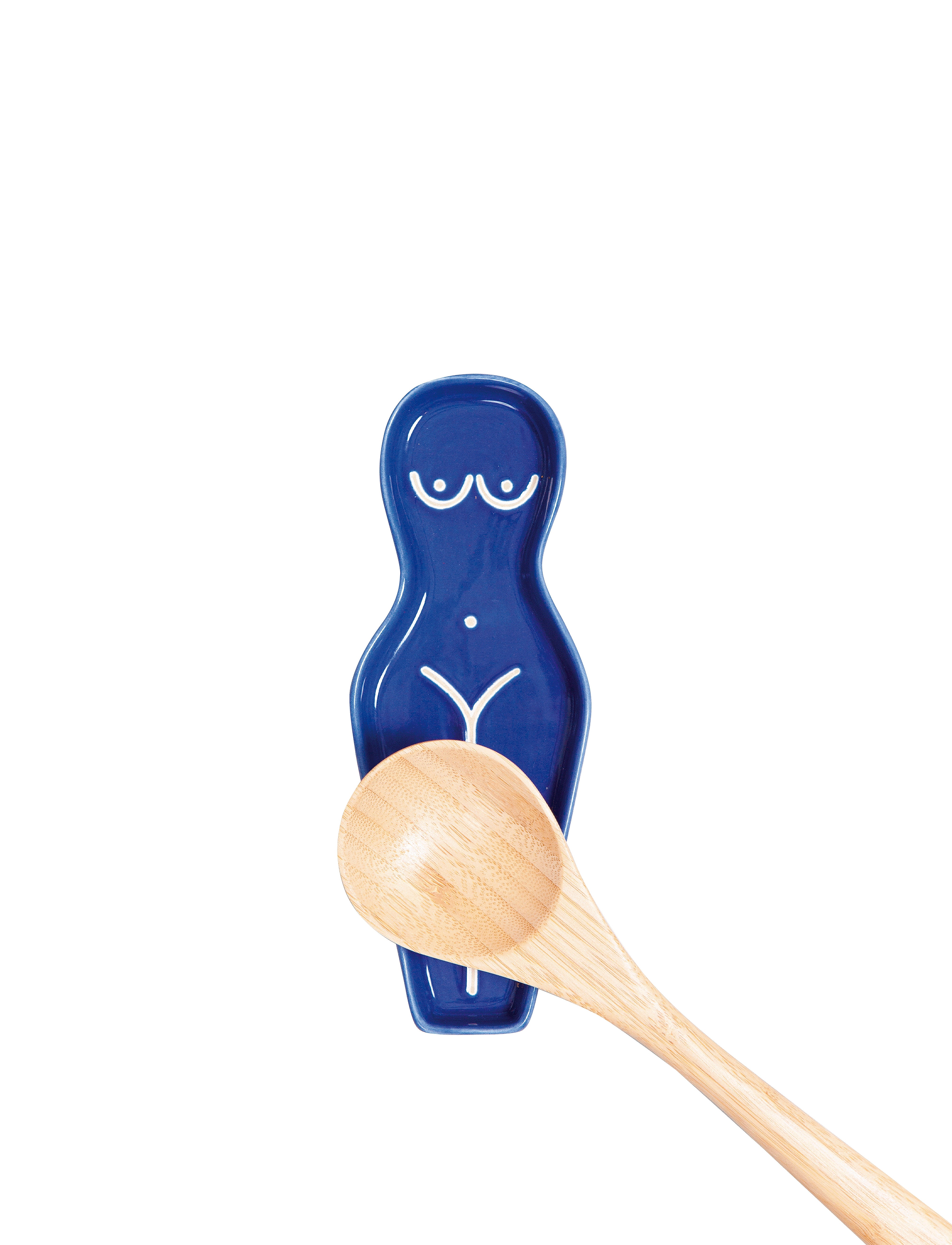 DOIY - Spoon rest - Body - blue - 4