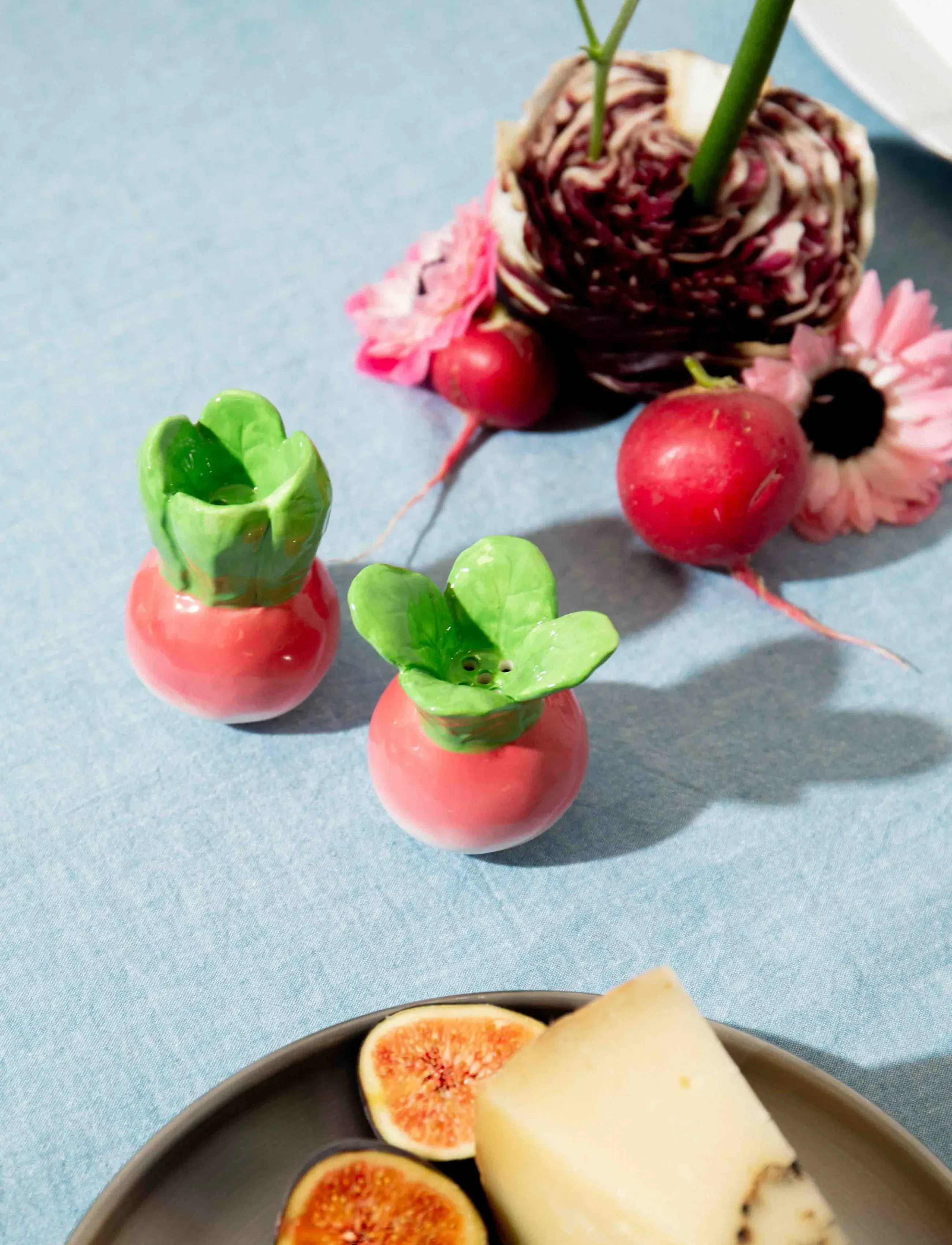 DOIY - Salt og peber sæt - Radish - salt & peberkværne - green - 3