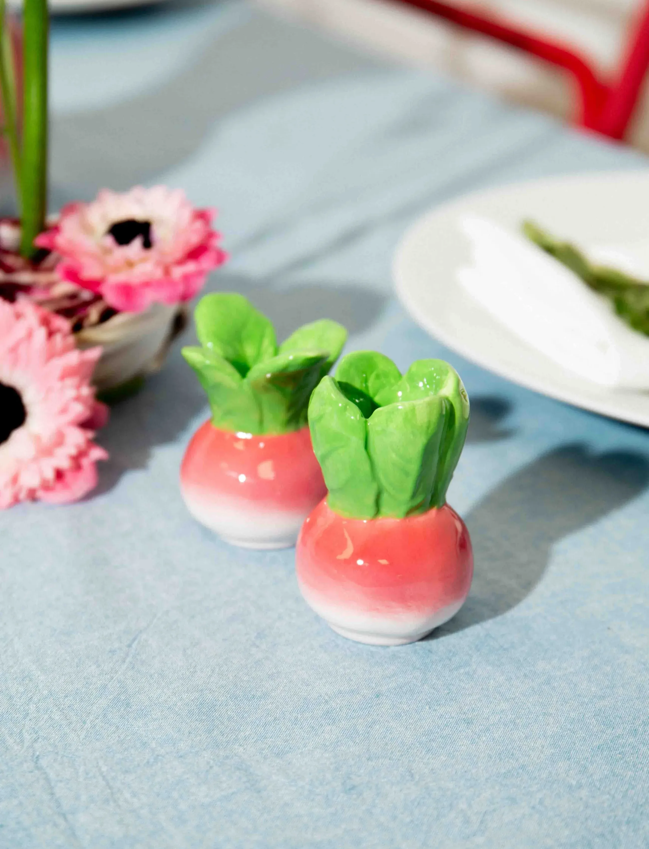 DOIY - Salt og peber sæt - Radish - salt & peberkværne - green - 4