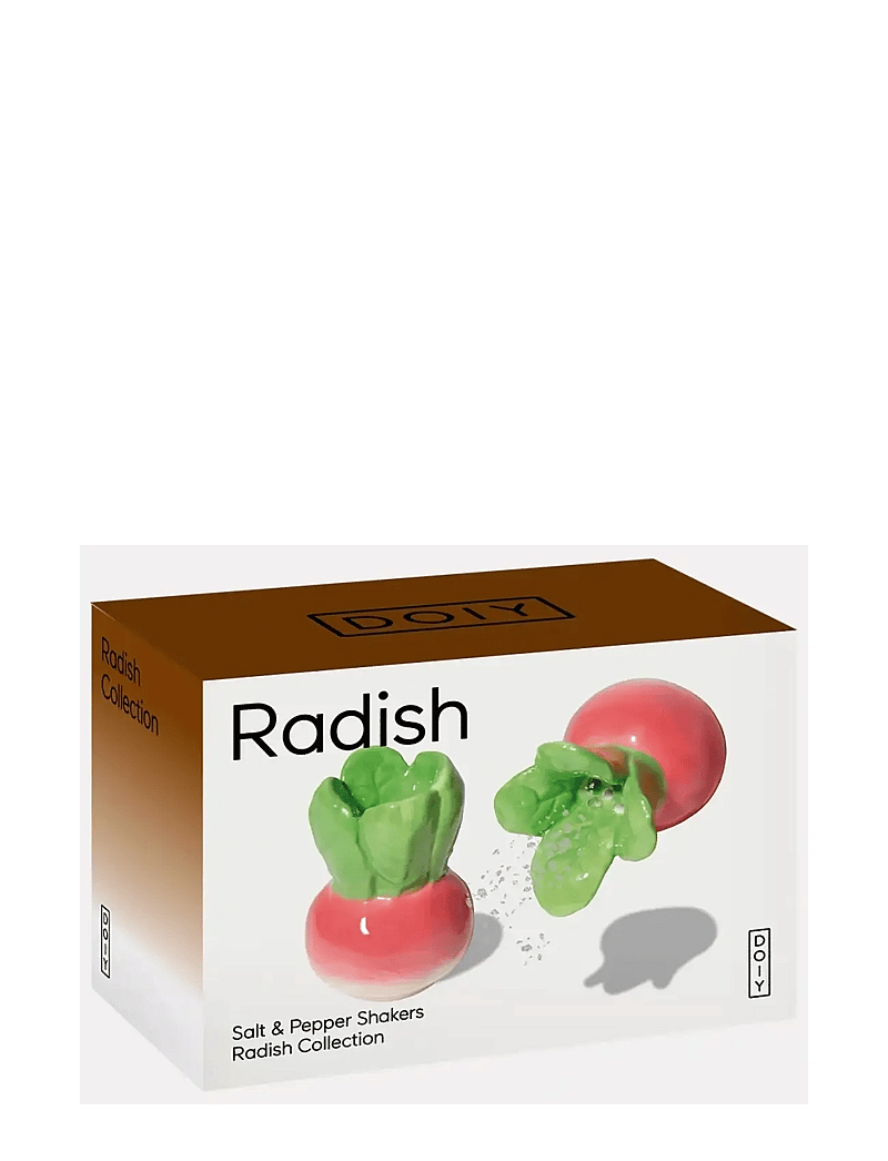 DOIY - Salt og peber sæt - Radish - soola- ja pipraveskid - green - 2