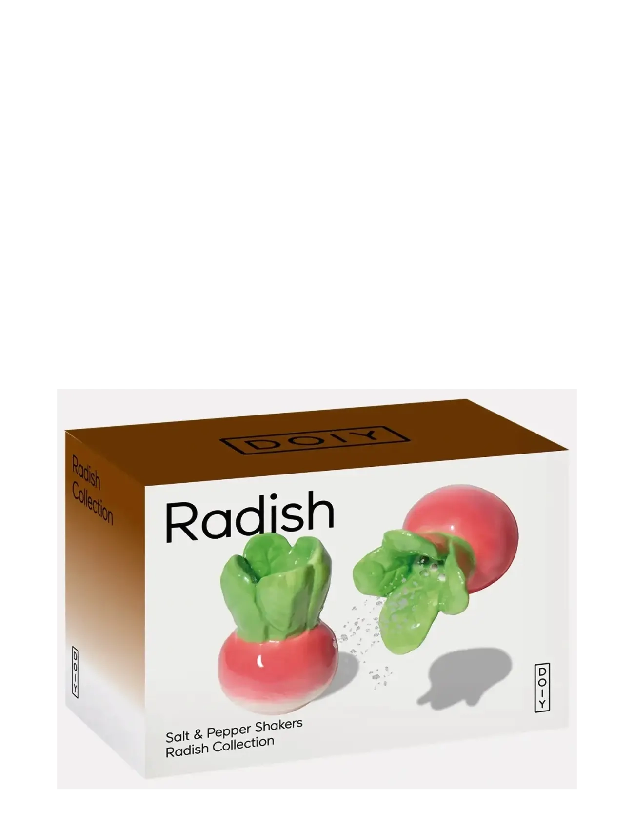 DOIY - Salt og peber sæt - Radish - salt & peberkværne - green - 2