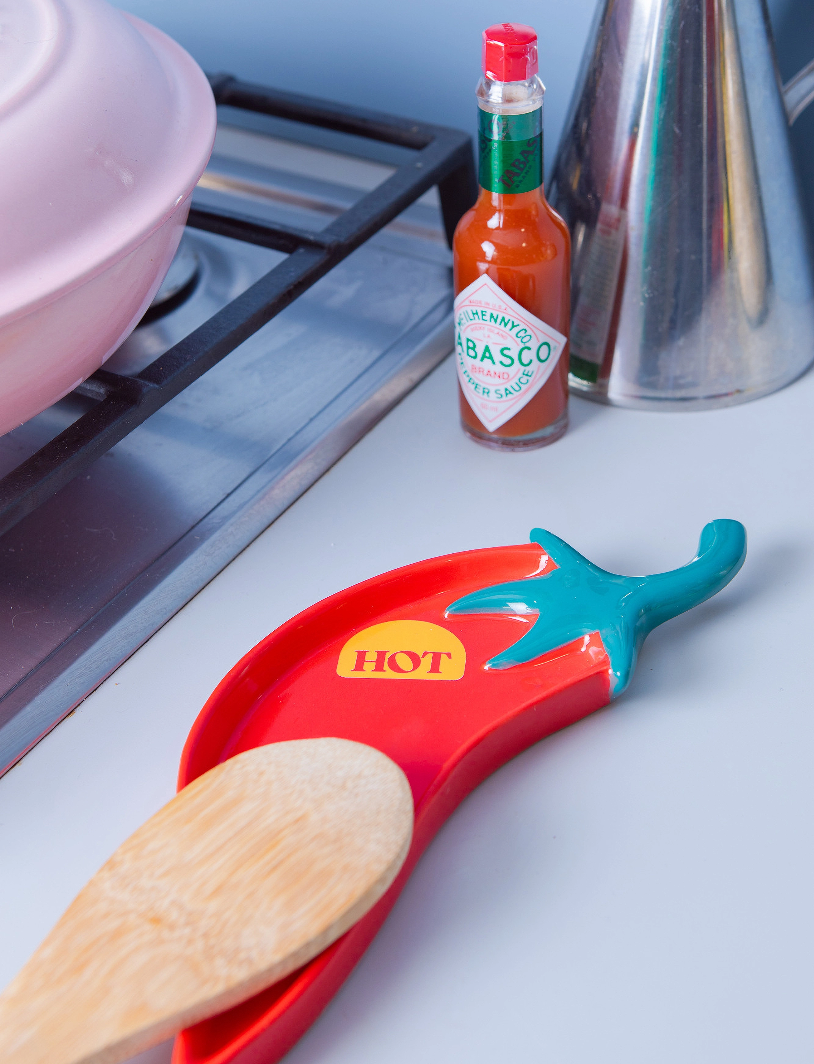 DOIY - Spoon holder - Farmers' Market - Chili - red - 4